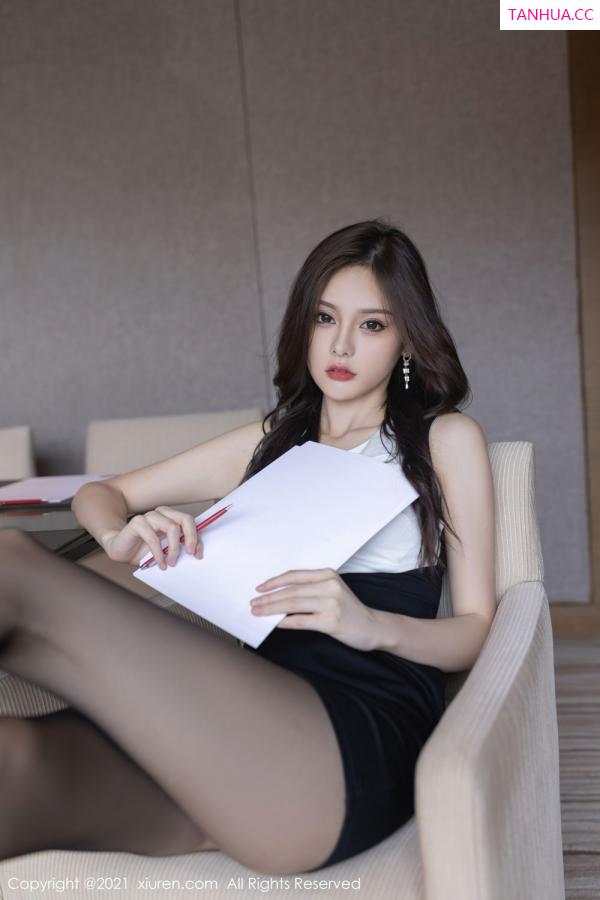 小夕juju  精致女神王心怡 会议室主题系列第21张图片